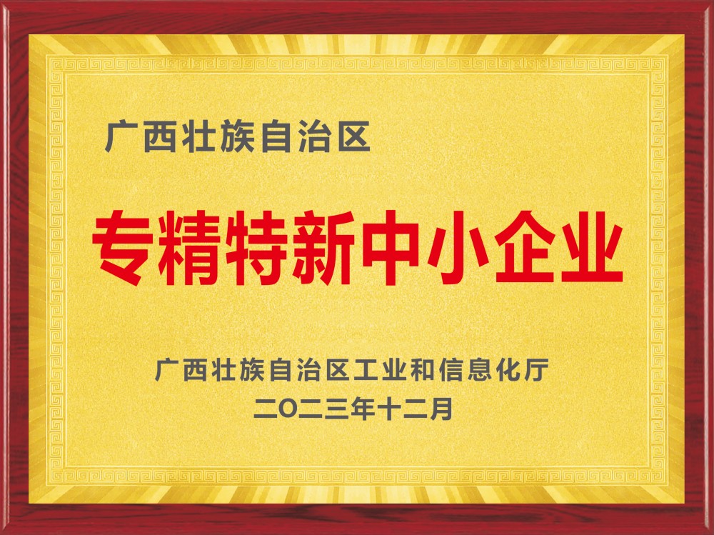 广西专精特新中小企业